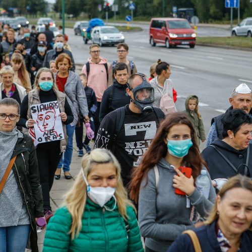 Protestas „Smarvei ne“  © Vytauto Petriko nuotr.