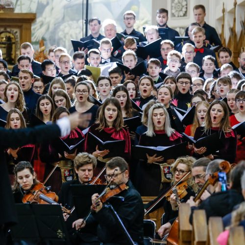 XX Lietuvos aukštųjų mokyklų studentų chorų festivalio baigiamasis koncertas  © Vytauto Petriko nuotr.