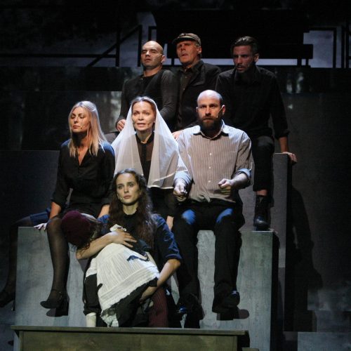 Klaipėdos dramos teatro scenoje – išskirtinė premjera  © Vytauto Liaudanskio nuotr.