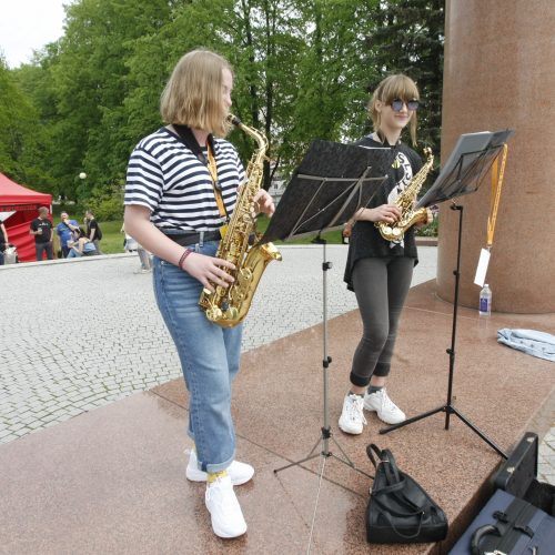 Uostamiestyje muzikos garsai liejasi laisvai  © Vytauto Liaudanskio nuotr.