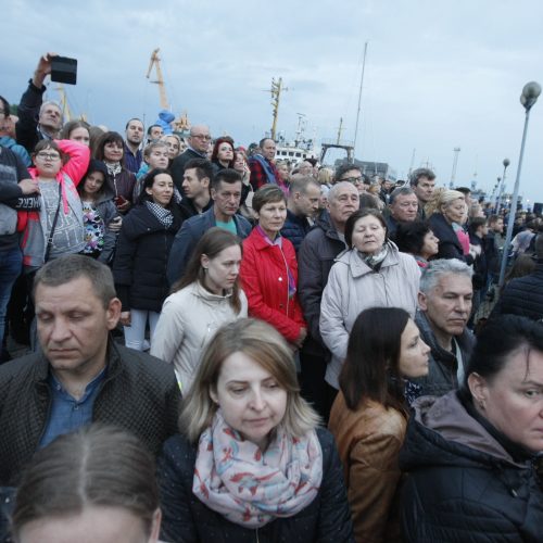 Laivų paradas ir fejerverkai  © Vytauto Liaudanskio nuotr.