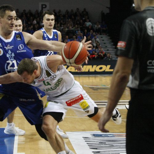 LKL: „Neptūnas“- „Žalgiris“  © Vytauto Liaudanskio nuotr.