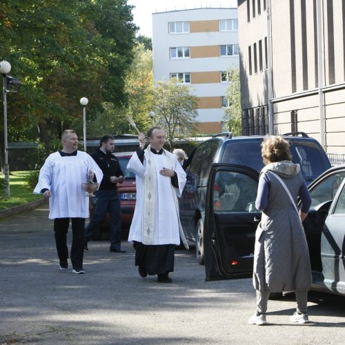 Automobilių šventinimas Klaipėdoje  © Vytauto Liaudanskio nuotr.