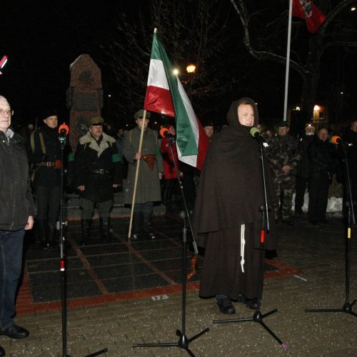 Naktinis žygis „Klaipėdos sukilėlių keliais“  © Vytautas Liaudanskis