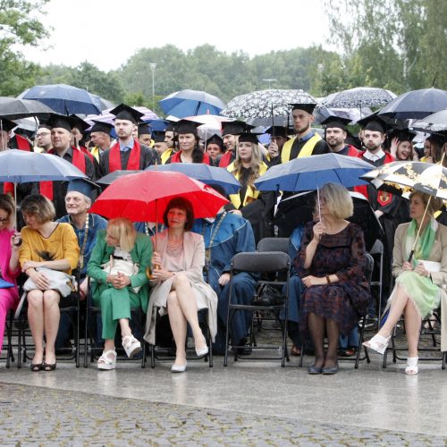 Diplomų įteikimas Klaipėdos universitete  © Vytauto Liaudanskio nuotr.