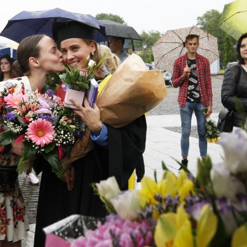 Diplomų įteikimas Klaipėdos universitete  © Vytauto Liaudanskio nuotr.