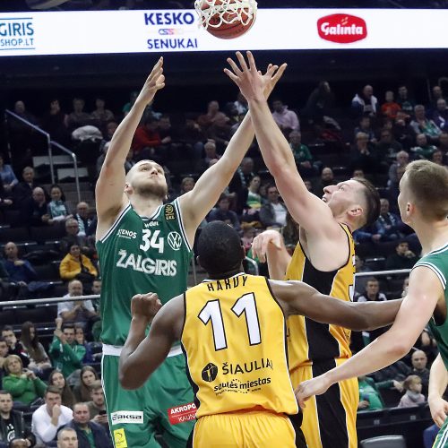 LKL: „Žalgiris“–„Šiauliai“  © Laimučio Brundzos nuotr.