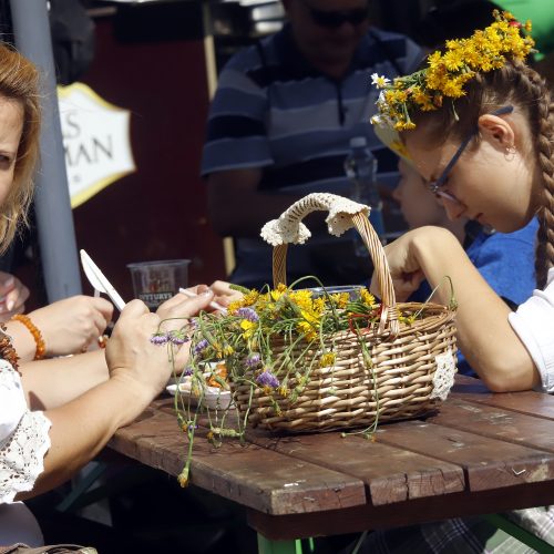 Žolinės Rumšiškėse.  © Laimučio Brundzos nuotr.