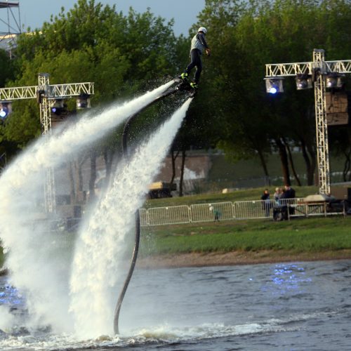 Didžiausio pavasario renginio „Santaka“ repeticija   © Laimučio Brundzos nuotr.