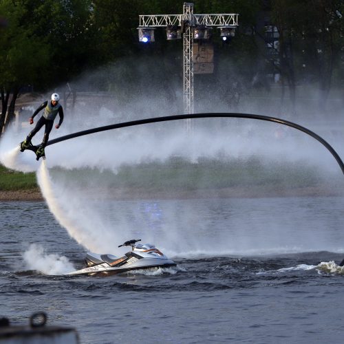 Didžiausio pavasario renginio „Santaka“ repeticija   © Laimučio Brundzos nuotr.