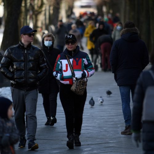 Šeštadienis be kaukių Kaune  © Laimučio Brundzos nuotr.