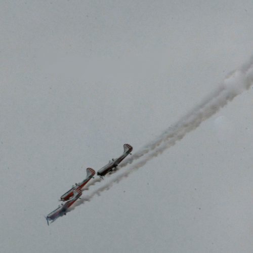 ANBO akrobatinis skrydis Kaunui  © Laimučio Brundzos nuotr.