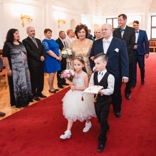 Mečislovo ir Eugenijos Žilinskų auksinės vestuvės  © Eitvydo Kinaičio nuotr.