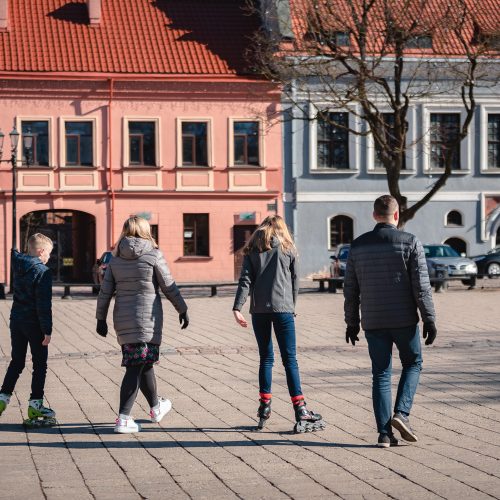 Velykų sekmadienis mieste  © Eitvydo Kinaičio nuotr.