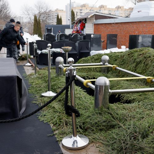 Kremliaus kritiko A. Navalno laidotuvės  © Scanpix nuotr.