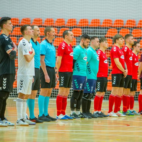 LFF futsalo taurės pusfinalis: „K. Žalgiris“ – „Bruklinas“ 7:0  © E. Šemioto nuotr.