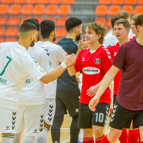 LFF futsalo taurės pusfinalis: „K. Žalgiris“ – „Bruklinas“ 7:0  © E. Šemioto nuotr.