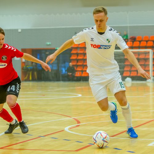 LFF futsalo taurės pusfinalis: „K. Žalgiris“ – „Bruklinas“ 7:0  © E. Šemioto nuotr.