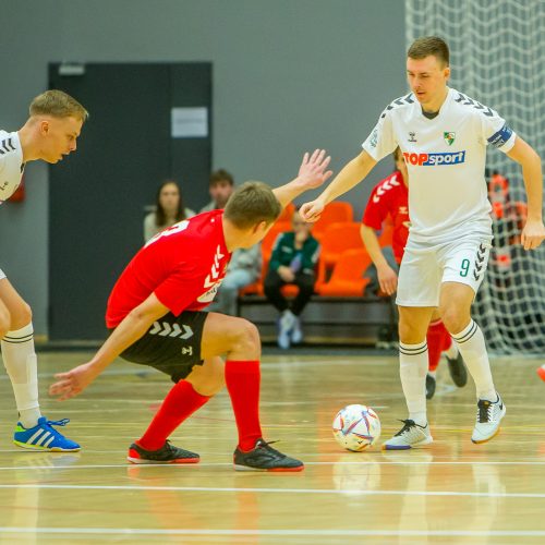 LFF futsalo taurės pusfinalis: „K. Žalgiris“ – „Bruklinas“ 7:0  © E. Šemioto nuotr.