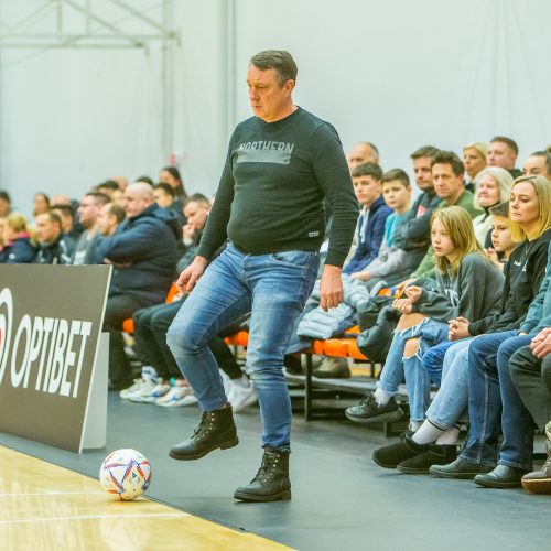 LFF futsalo taurės pusfinalis: „K. Žalgiris“ – „Bruklinas“ 7:0  © E. Šemioto nuotr.