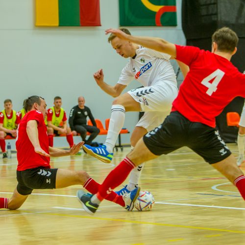 LFF futsalo taurės pusfinalis: „K. Žalgiris“ – „Bruklinas“ 7:0  © E. Šemioto nuotr.
