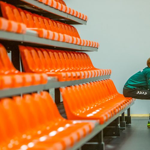 LFF futsalo taurės pusfinalis: „K. Žalgiris“ – „Bruklinas“ 7:0  © E. Šemioto nuotr.
