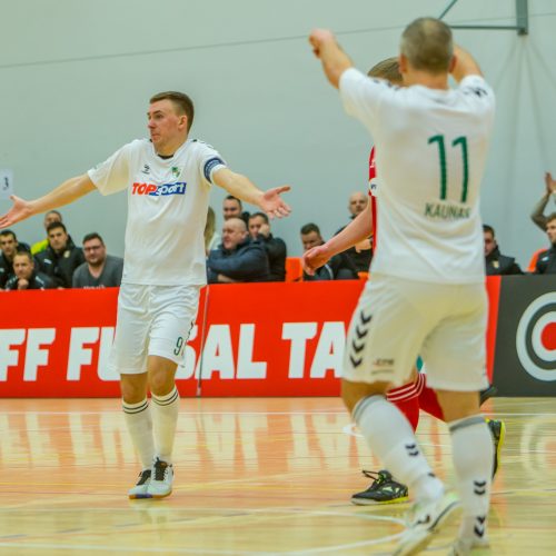 LFF futsalo taurės pusfinalis: „K. Žalgiris“ – „Bruklinas“ 7:0  © E. Šemioto nuotr.
