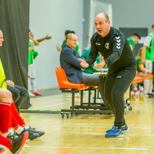 LFF futsalo taurės pusfinalis: „K. Žalgiris“ – „Bruklinas“ 7:0  © E. Šemioto nuotr.