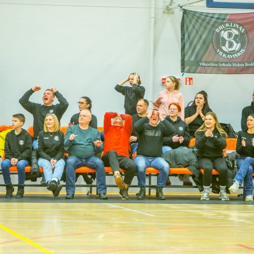 LFF futsalo taurės pusfinalis: „K. Žalgiris“ – „Bruklinas“ 7:0  © E. Šemioto nuotr.