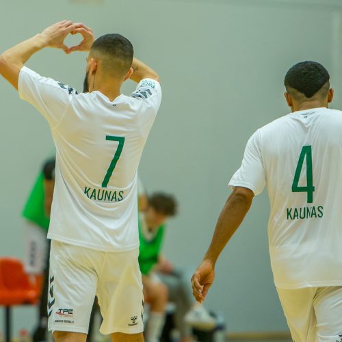 LFF futsalo taurės pusfinalis: „K. Žalgiris“ – „Bruklinas“ 7:0  © E. Šemioto nuotr.