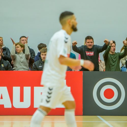 LFF futsalo taurės pusfinalis: „K. Žalgiris“ – „Bruklinas“ 7:0  © E. Šemioto nuotr.