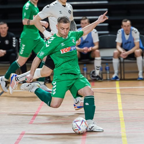 Futsalo A lyga: „K. Žalgiris“ – FK „Bruklinas“ 12:0  © M. Daškevičiaus/FK „Kauno Žalgiris“ nuotr.