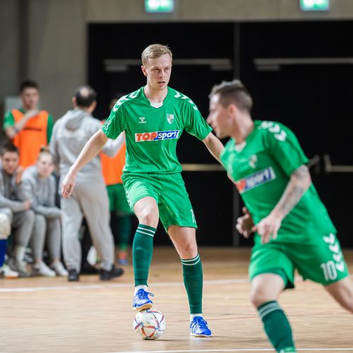 Futsalo A lyga: „K. Žalgiris“ – FK „Bruklinas“ 12:0  © M. Daškevičiaus/FK „Kauno Žalgiris“ nuotr.