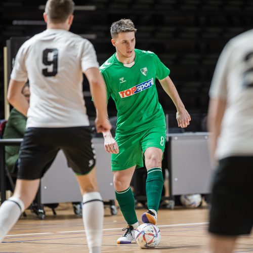 Futsalo A lyga: „K. Žalgiris“ – FK „Bruklinas“ 12:0  © M. Daškevičiaus/FK „Kauno Žalgiris“ nuotr.