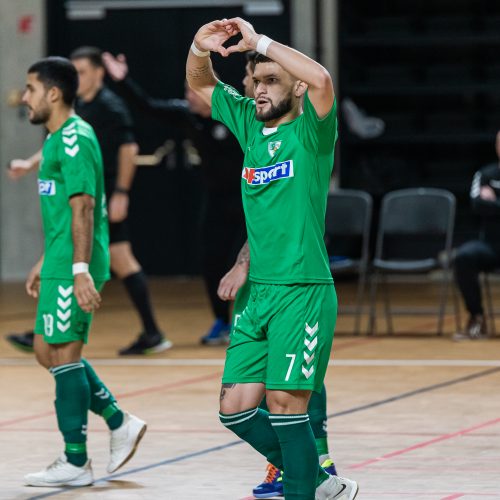 Futsalo A lyga: „K. Žalgiris“ – FK „Bruklinas“ 12:0  © M. Daškevičiaus/FK „Kauno Žalgiris“ nuotr.