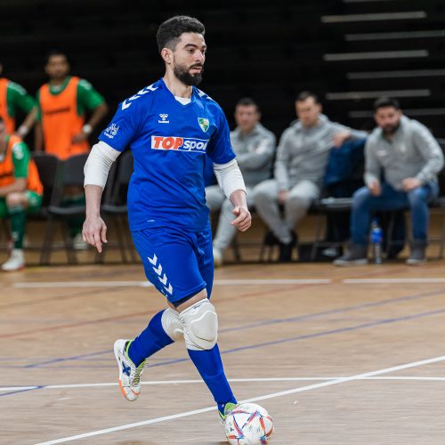 Futsalo A lyga: „K. Žalgiris“ – FK „Bruklinas“ 12:0  © M. Daškevičiaus/FK „Kauno Žalgiris“ nuotr.