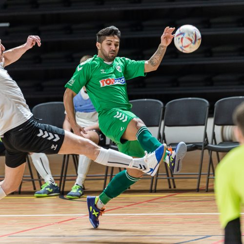 Futsalo A lyga: „K. Žalgiris“ – FK „Bruklinas“ 12:0  © M. Daškevičiaus/FK „Kauno Žalgiris“ nuotr.