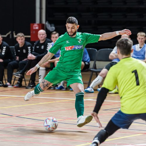 Futsalo A lyga: „K. Žalgiris“ – FK „Bruklinas“ 12:0  © M. Daškevičiaus/FK „Kauno Žalgiris“ nuotr.