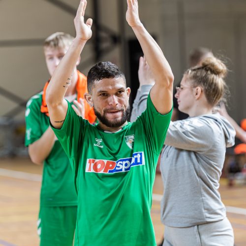 Futsalo A lyga: „K. Žalgiris“ – FK „Bruklinas“ 12:0  © M. Daškevičiaus/FK „Kauno Žalgiris“ nuotr.