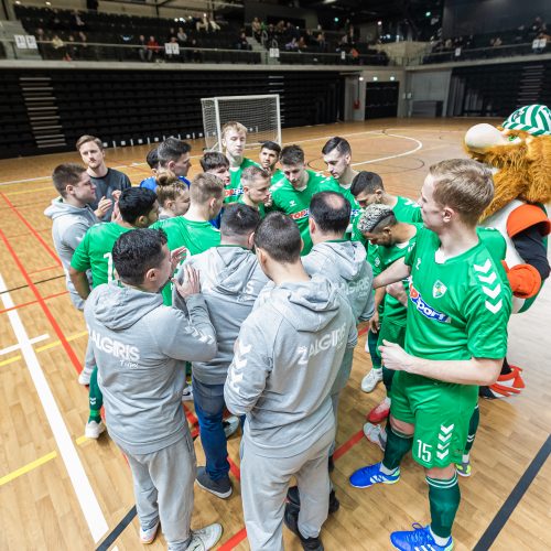 Futsalo A lyga: „K. Žalgiris“ – FK „Bruklinas“ 12:0  © M. Daškevičiaus/FK „Kauno Žalgiris“ nuotr.