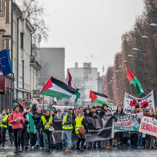 Eitynės „Laisvė Palestinai“ Kaune