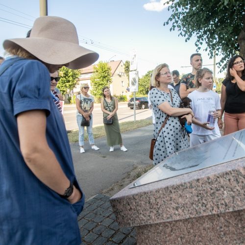 Kauno geto 80-mečiui – nauja ekskursija  © Justinos Lasauskaitės nuotr.