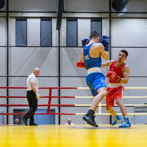 XXVII-asis  A.Šociko bokso turnyras  © Regimanto Zakšensko, Justinos Lasauskaitės nuotr.