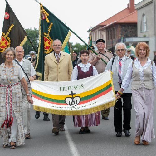 Tremtinių ir politinių kalinių sąskrydis Ariogaloje  © Justinos Lasauskaitės nuotr.