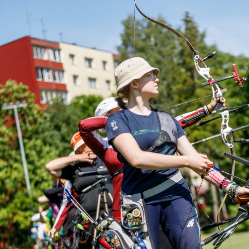 Kaune varžosi geriausi šalies lankininkai  © Justinos Lasauskaitės nuotr.