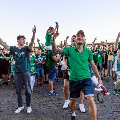 LKL finale sprogo sirgalių emocijos  © Justinos Lasauskaitės nuotr.