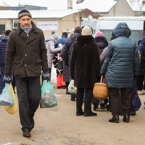 Šeštadienis Žaliakalnio turguje  © Justinos Lasauskaitės nuotr.