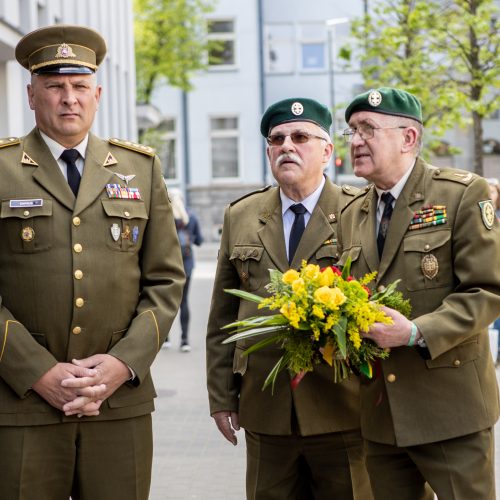 Atidengta atminimo lenta gydytojui dr. Isaakui Levitanui  © Justinos Lasauskaitės nuotr.