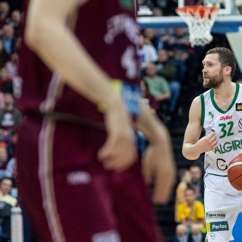 LKL sensacija: „Lietkabelis“ paliko „Žalgirį“ be finalo  © P. Peleckio / BNS nuotr.