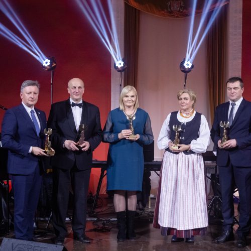 Lietuvos kultūros centrų asociacijos apdovanojimai „Auksinis feniksas“  © L. Balandžio / „BNS Foto“ nuotr.